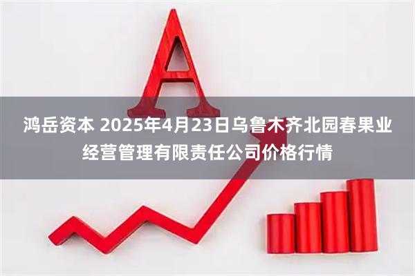 鸿岳资本 2025年4月23日乌鲁木齐北园春果业经营管理有限责任公司价格行情
