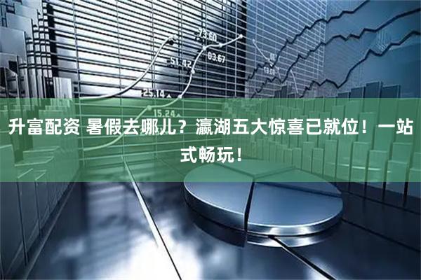 升富配资 暑假去哪儿？瀛湖五大惊喜已就位！一站式畅玩！